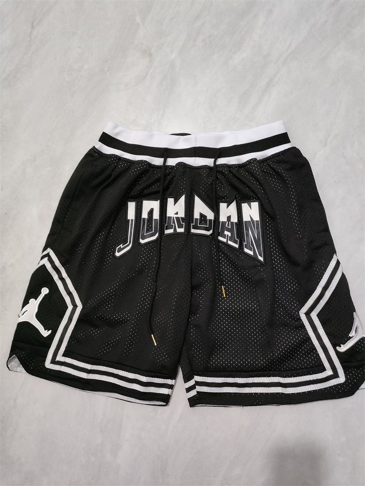 2025 Men NBA Jordan Shorts Black style 3->more jerseys->NBA Jersey